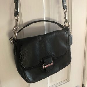 Coach Kristin Crossbody EUC Black